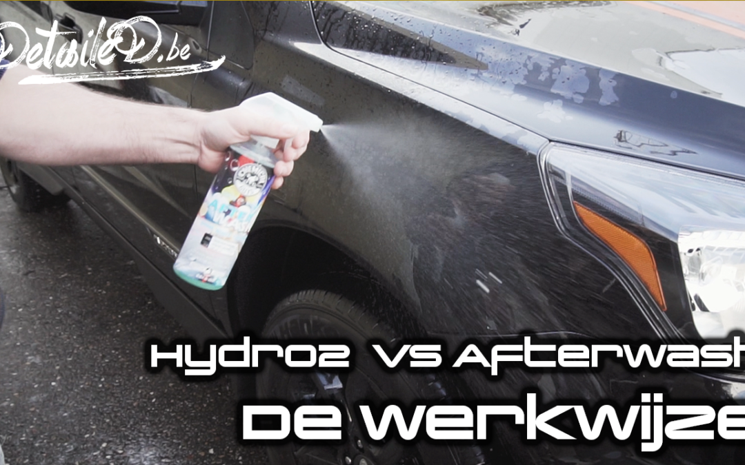 Carpro Hydro2 vs ChemicalGuys Afterwash